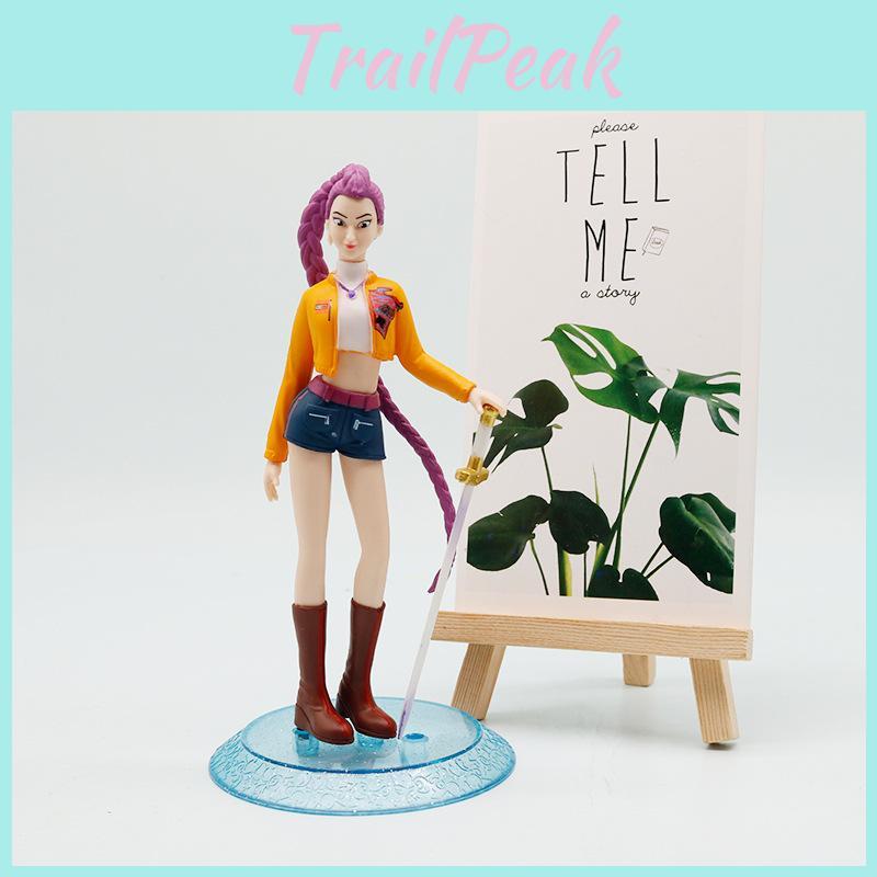 Kpop Demon Hunter Collectible Pvc Figures With Authentic Design For Display And Gifting