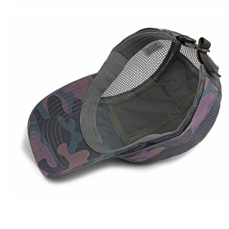 Quick-Drying Mesh Camouflage Baseball Cap Men's Summer Breathable Cap Outdoor Sports Sunscreen Hat