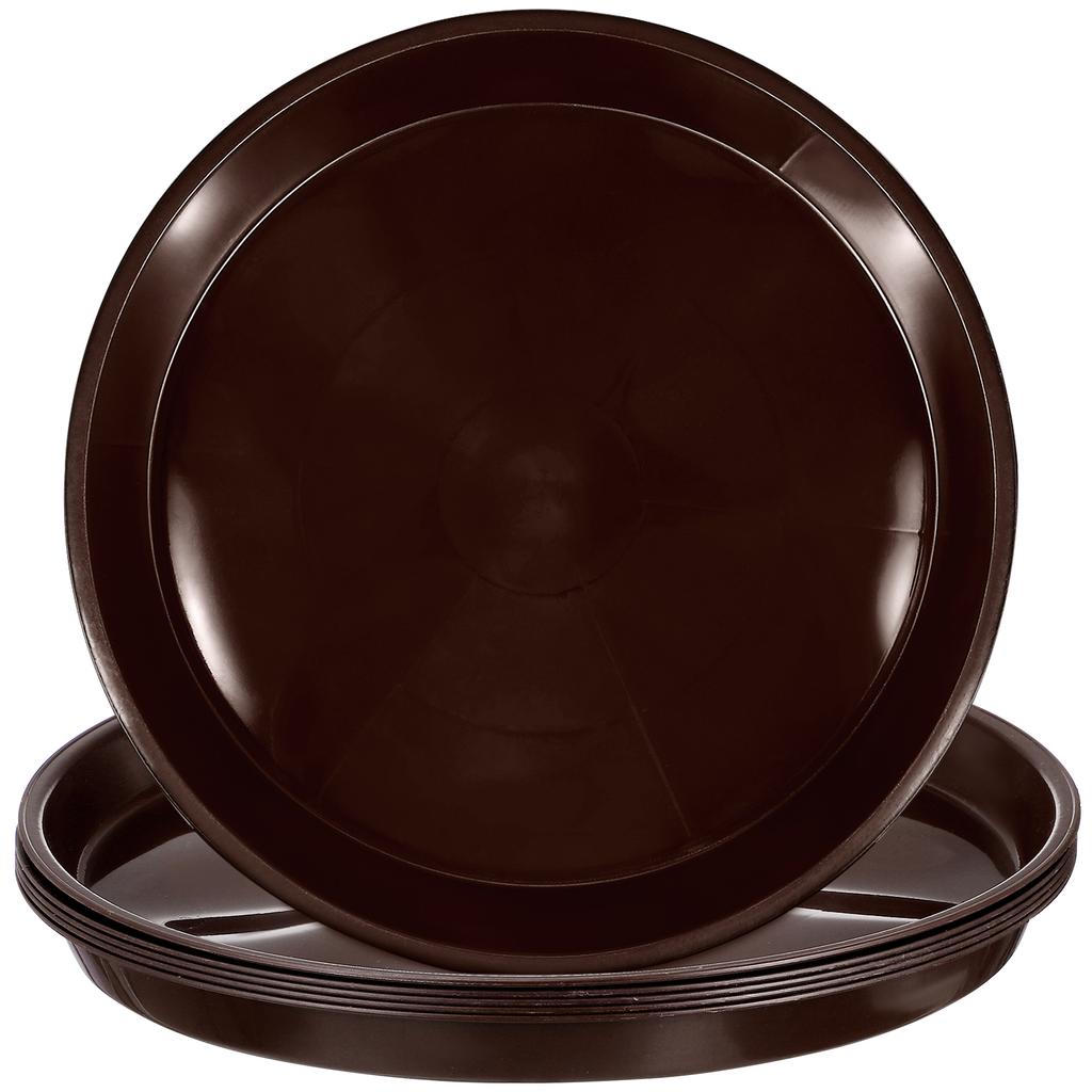 Flower Pot Tray for Potted Plants Plastic Planter Trays Saucer Drip Saucers Garden Drainage Indoor Pots