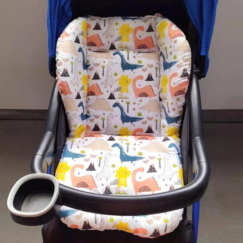 Baby Kids Highchair Cushion Pad Mat Booster Seats Cushion Pad Mat Feeding Chair Cushions Pad Stroller Cushion Mat Cotton