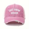 Worn, Washed And Fresh Baseball Caps, Versatile Retro American Sun Visor Caps