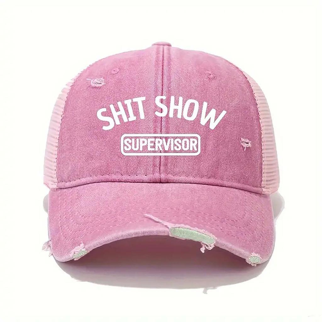 Worn, Washed And Fresh Baseball Caps, Versatile Retro American Sun Visor Caps