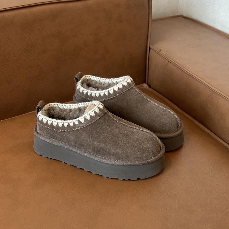 

Женские зимние сапоги 2025 новая зима Sangpo повседневные на толстой подошве шерстяные вязаные бархатные хлопковые туфли женские ленивые верхняя одежда 40