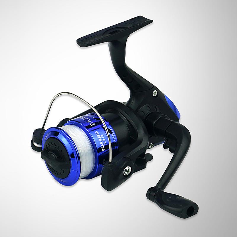Folding Spinning Fishing Reel With 100M Fishing Line 5.1:1 Gear Ratio Portable Ultralight Fishing Reel