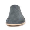 UMAYA Room Leather Genuine Made In Size S [Orobianco] Shoes, Slippers, Leather, Japan, Unisex, Gray/Suede,