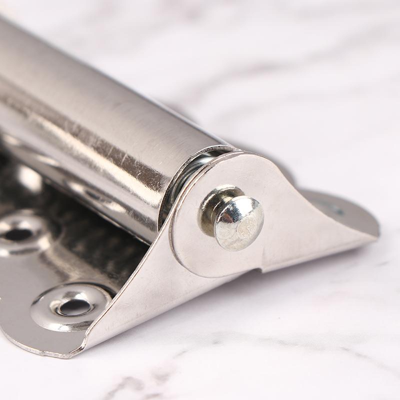 2Pcs Stainless Steel Butterfly Hinge Automatic Closing Door Closer Swing Screen Window Spring Hinge