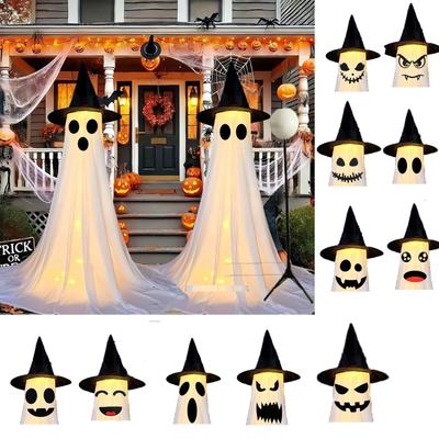 Halloween Outdoor Decoration, Halloween Decoration And String Light Battery, Easy To Decorate The Front Porch Yard