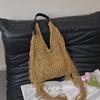 Borsa Intrecciata Moda Estiva - Borsa Tote di Nicchia - Borsa Sottospalla di Grande Capacità
