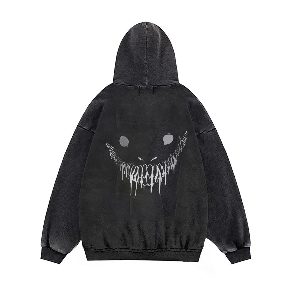 Anime Berserk Guts Print Hooded Men Women Vintage Cotton Hoodies Hot Manga Sweatshirt Harajuku Unisex Streetwear Trendy Pullover