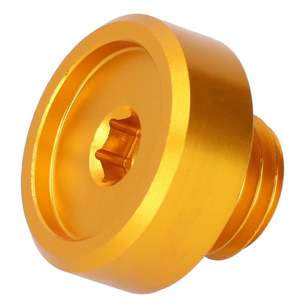 Aluminum Alloy Engine Oil Filler Cap Screw Plug Cover Fit for Honda ARX1200 CB1000 CB1000RGold