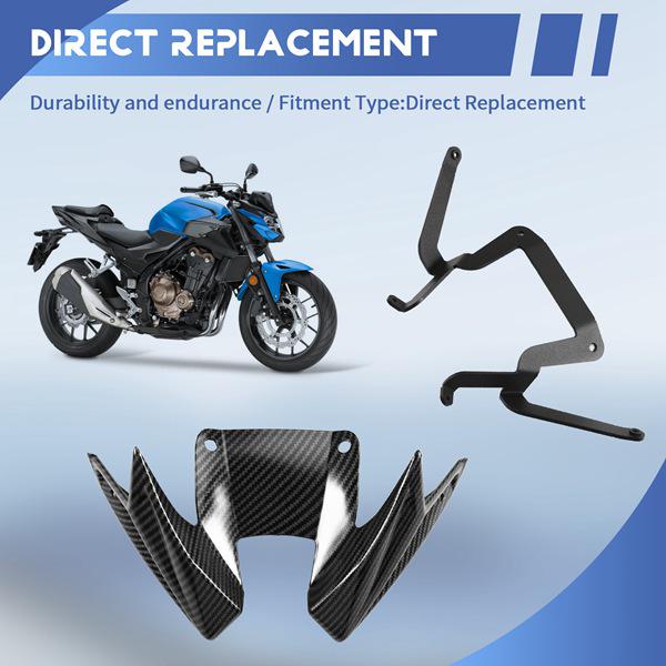 Переднее крыло-спойлер для Honda CB500 Hornet 2024-2025 No size details