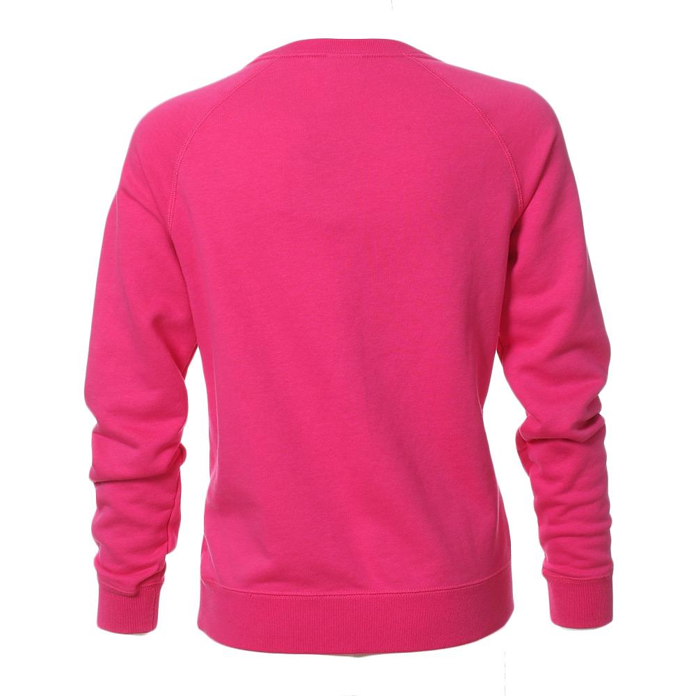 Nike Rally Crew Lifestyle Series Logo Versatile Pullover Long Sleeve Sweatshirt Women sweatshirt Rose 642716-612