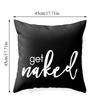 45*45Cm Yellow Print Cushion Pillowcase Geometric Hug Pillowcase Home Chair Sofa Decorative Cushion Square Pillowcase