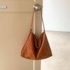Autumn and winter retro suede bag fashionable versatile commuter tote women's bag niche suede shoulder bag women