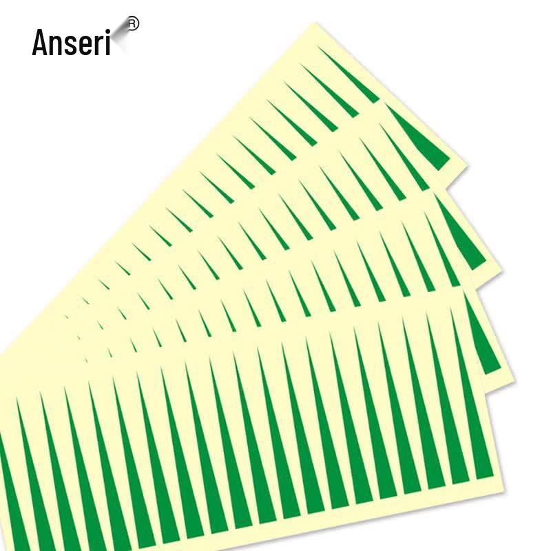 Ansai Rui Pressure Gauge Warning Sticker - Green Triangle