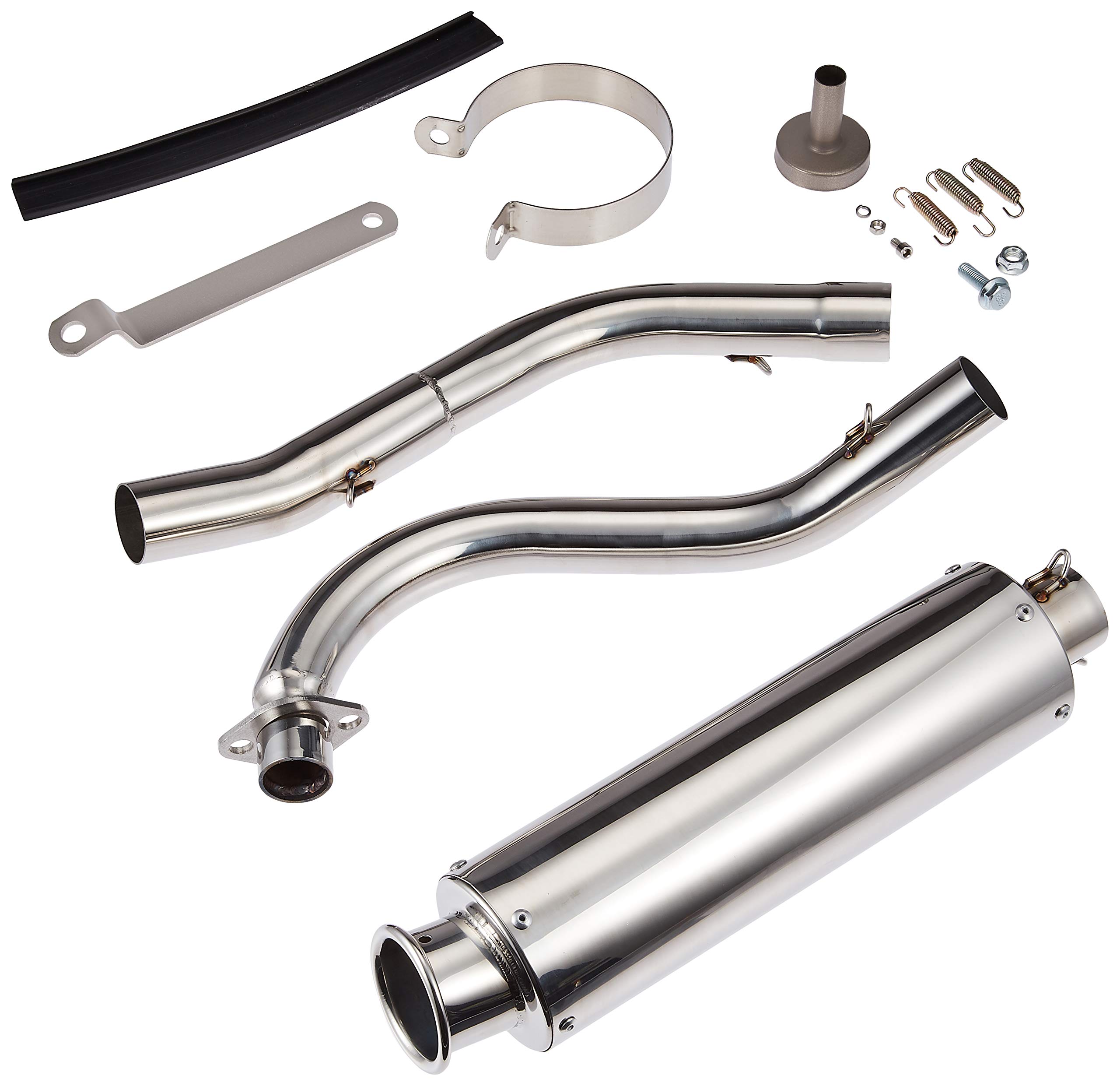 NBS Bike Parts Center Honda Monkey Z50J Stainless Steel Muffler 2027