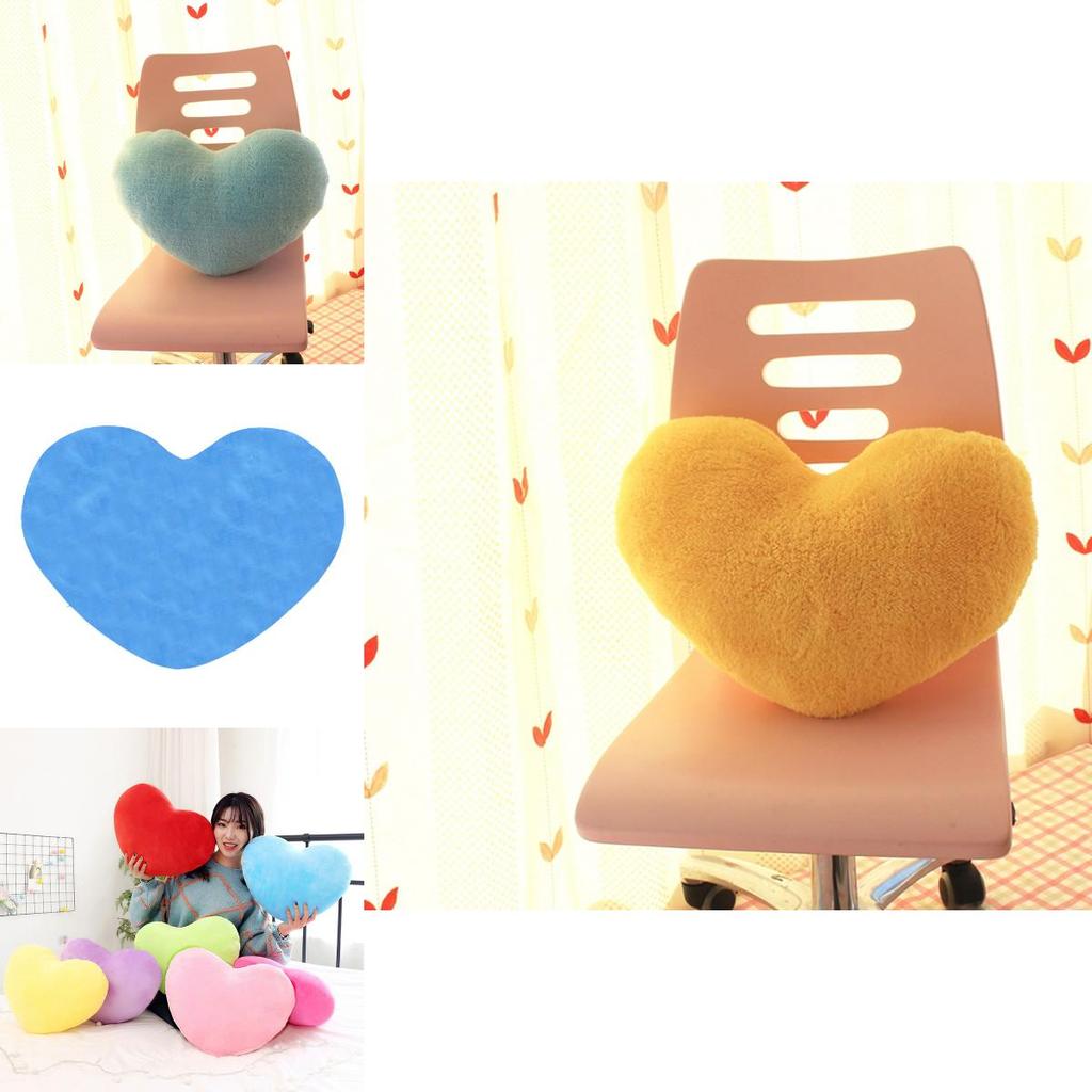 Pp Cotton Filled Heart-shaped Plush Toy For All Ages