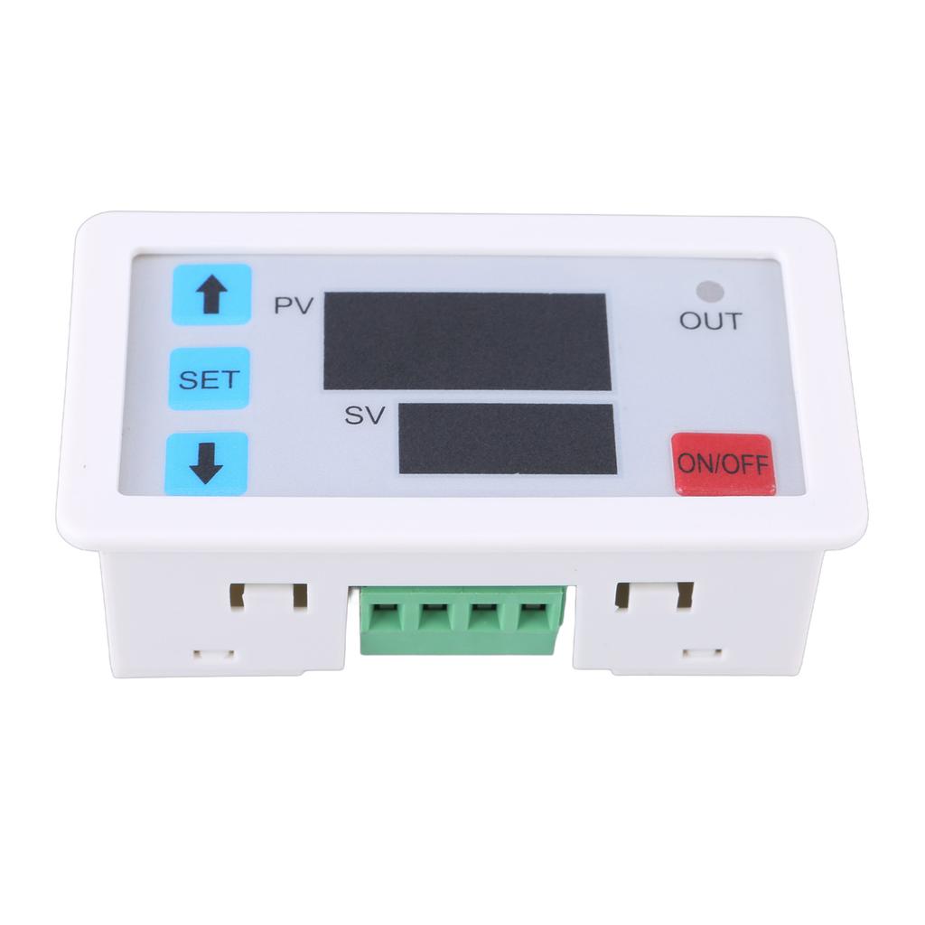 Adjustable Timing Relay Control Module Ith Digital LED Indicator Plastic For Home Automation & Electrical Equipment
