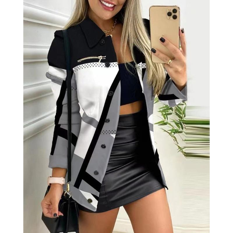 

JPNTKY Women s Vintage Casual Autumn Winter Long Sleeve Jackets & Coats XXXL
