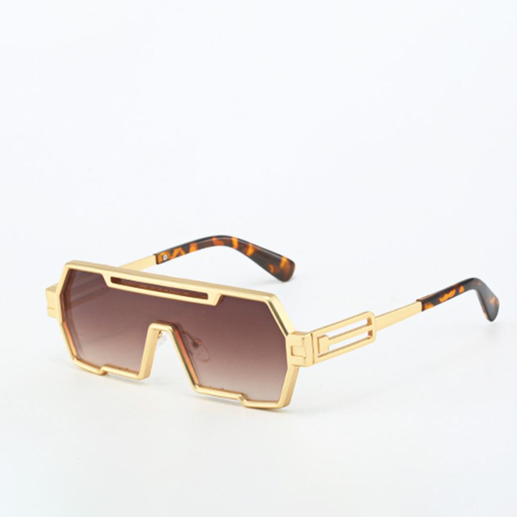 New Fashionable Women Brand Designer Luxury Sunglasses Integrated Split Lens Rectangular Sunglasses Women'S Retro Uv400 Glasses