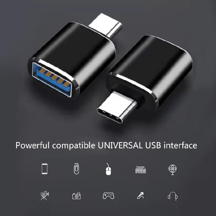 Type C Male To USB 3.0 Female Adapter USB C Male To USB A 3.0 Female Convertor Portable Type C Adapter Easy To Use