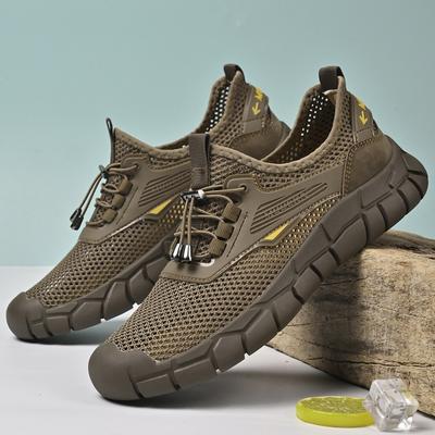 Mode Neue Allround Herren Sportschuhe Stilvolle Trendige Herren Freizeit Laufschuhe Fliegendes Mesh Flats Atmungsaktive Sommer Wading Aqua Schuhe