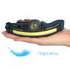 Led Headlamp 6 Modes Adjustable Angle 2000mah Rechargeable Lithium Battery Headlight Work Light