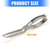 Professional BBQ Rib Skinner Kitchen Gadget Steel Construction For Perfect Rib Membrane Removal Ergonomic Clamp Tool