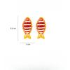 Colorful Animal Fish-shaped Pendant Necklace Summer Beach Party Necklace Jewelry Accessories Cute Korean Style Jewelry