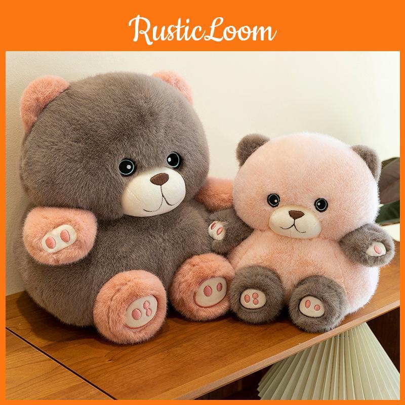 Bear Cute Plush Toy Stuffed Animal Doll Cartoon Decoration Kids Birthday Gift