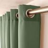 Enjoy Home - Rideau En Toile Unie Basic À 8 Œillets - 140 X 240 Cm - Vert Argile
