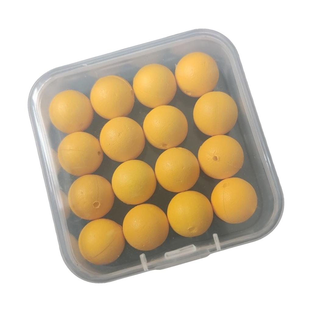 16Pcs Angeln Float Runde Fly Angeln Bobber Float Perlen Angeln Bobber Angeln Float Bobbers Streiks Indikatoren Set