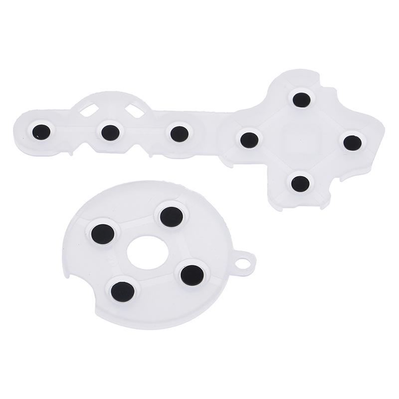 2Pcs/Set Transparent Controller Conductive Rubber Pad Contact Pad For Xbox360