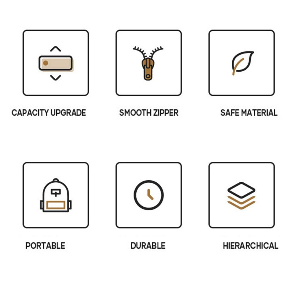 Portable Pencil Case Simple Pen Storage Bag Student Gift Pen Organizer Pouch Office Use