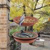 Hanging Creative Adjustable Outdoor Bird Feeder Pet Water Feeder Bird Food Trays Bird Bath Bowl
