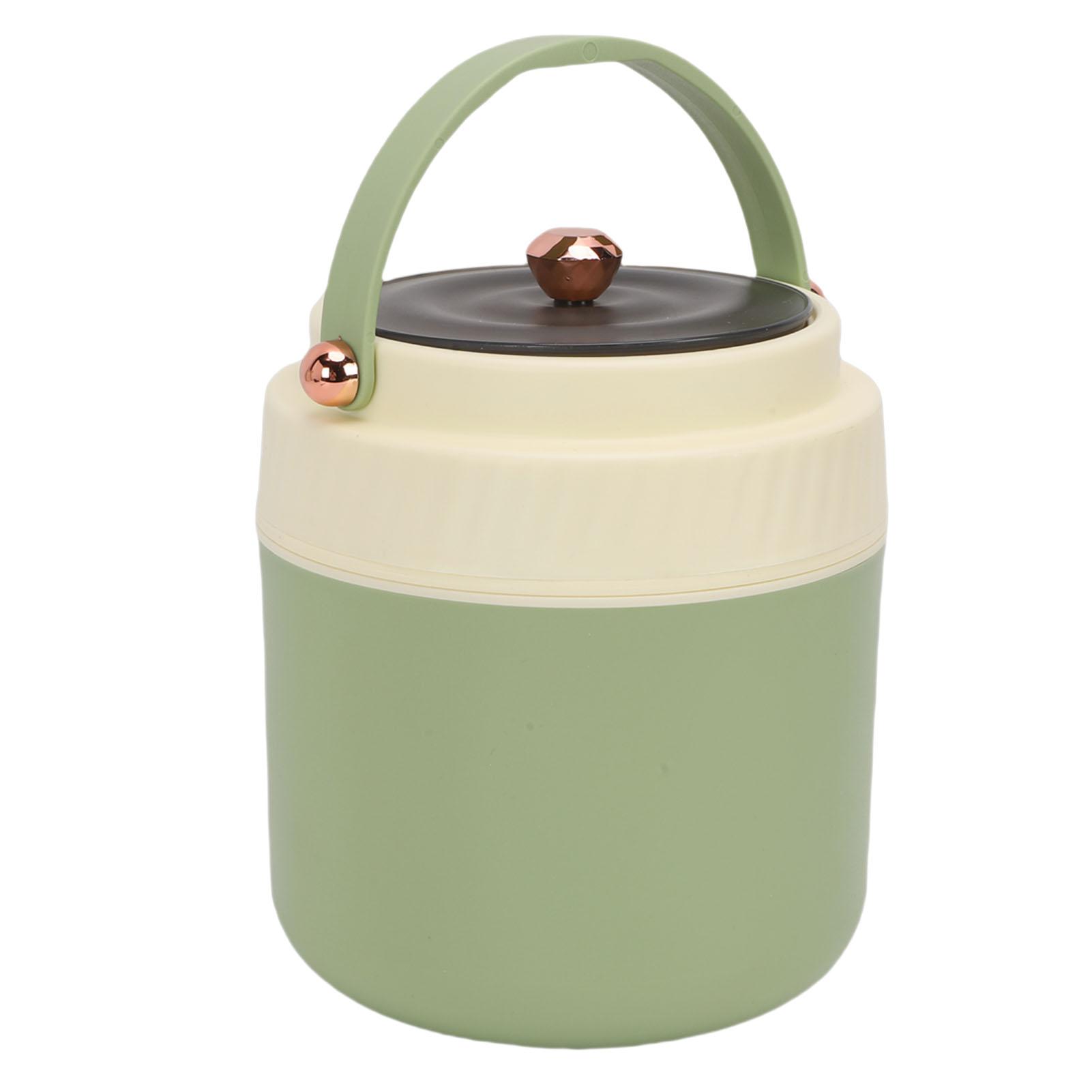 

Vacuum Insulated Food Jar 304 Stainless Steel Portable Insulated Lunch Box with Chopsticks and Spoon for Adults L