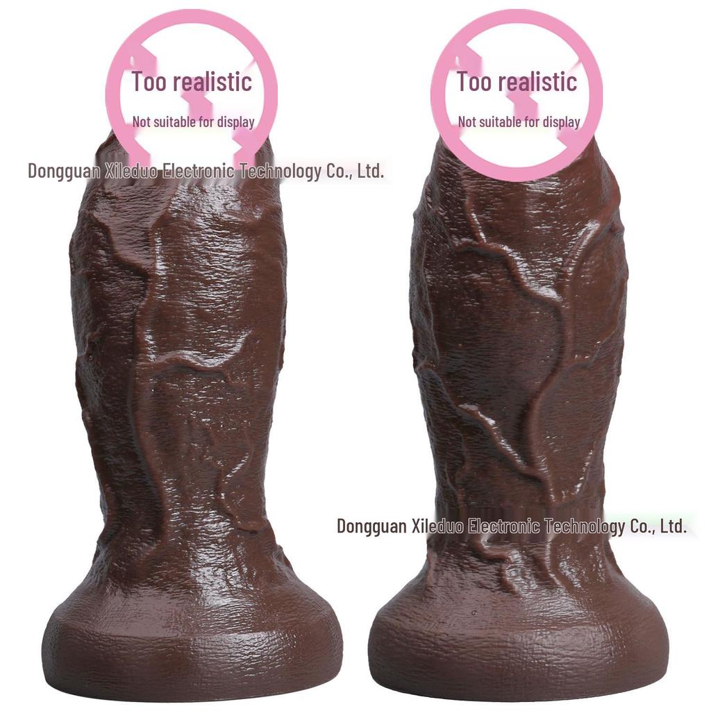 Realistischer Silikon-Dildo - Supergroß, Weiches Fleisch, Weibliches Spielzeug