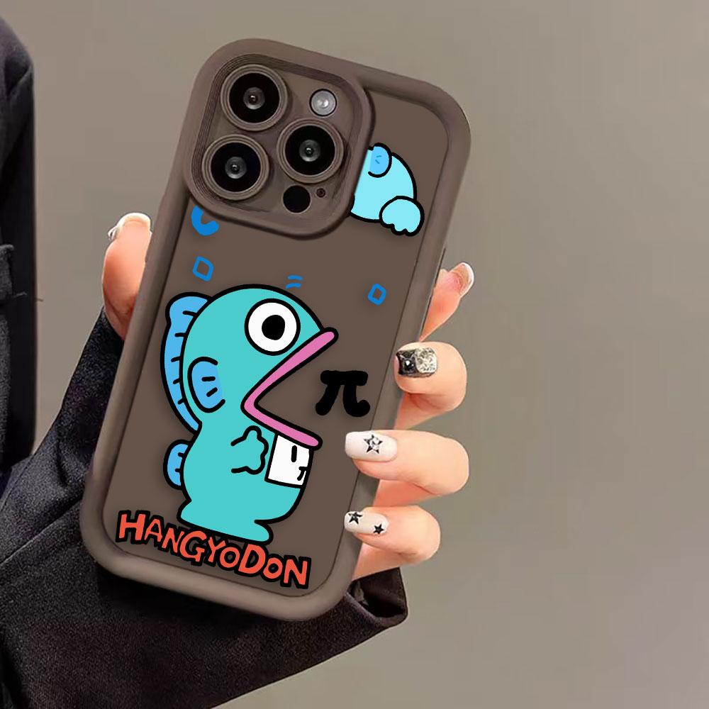 Cartoon H-Hangyodon Phone Case For iPhone 15 14 13 12 11 16 XS Max X XR SE 7 8 6 6S Plus Shock16of Silicone Case Funda Shell