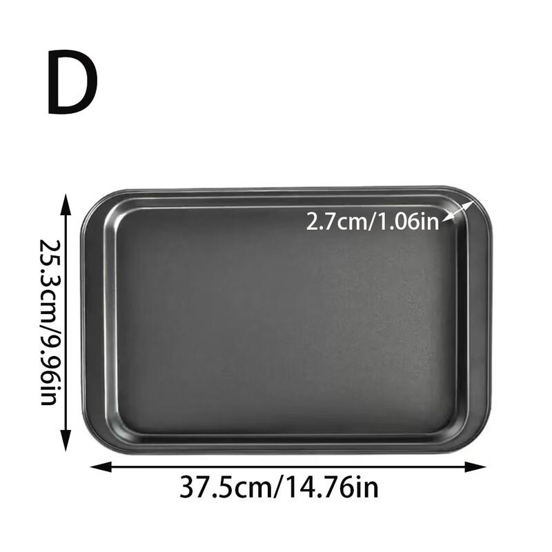 MDNG 37cm Rectangular Toast & Cake Baking Pans (Set of 2)