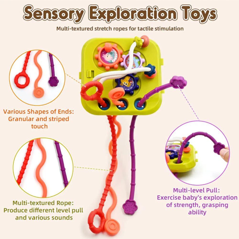 Sorting Game Montessori Toy Colorful Blocks Educational Sensory Toy Bebe Sensory Toy  Infant Toys