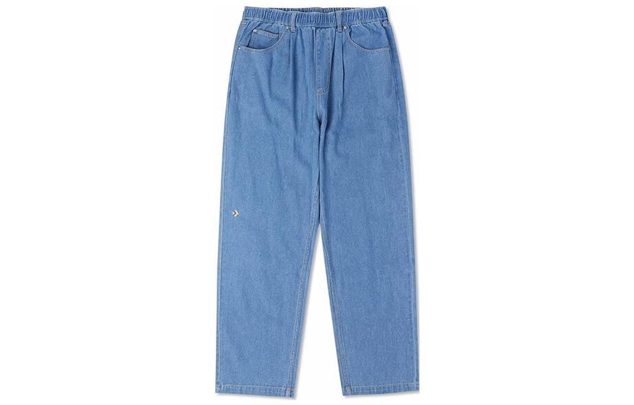 Converse Jeans Men s Blue Moderate Straight Fit Pants 10024869-A01 L