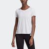 Set In Sleeve T Shirt Women's White EI6382