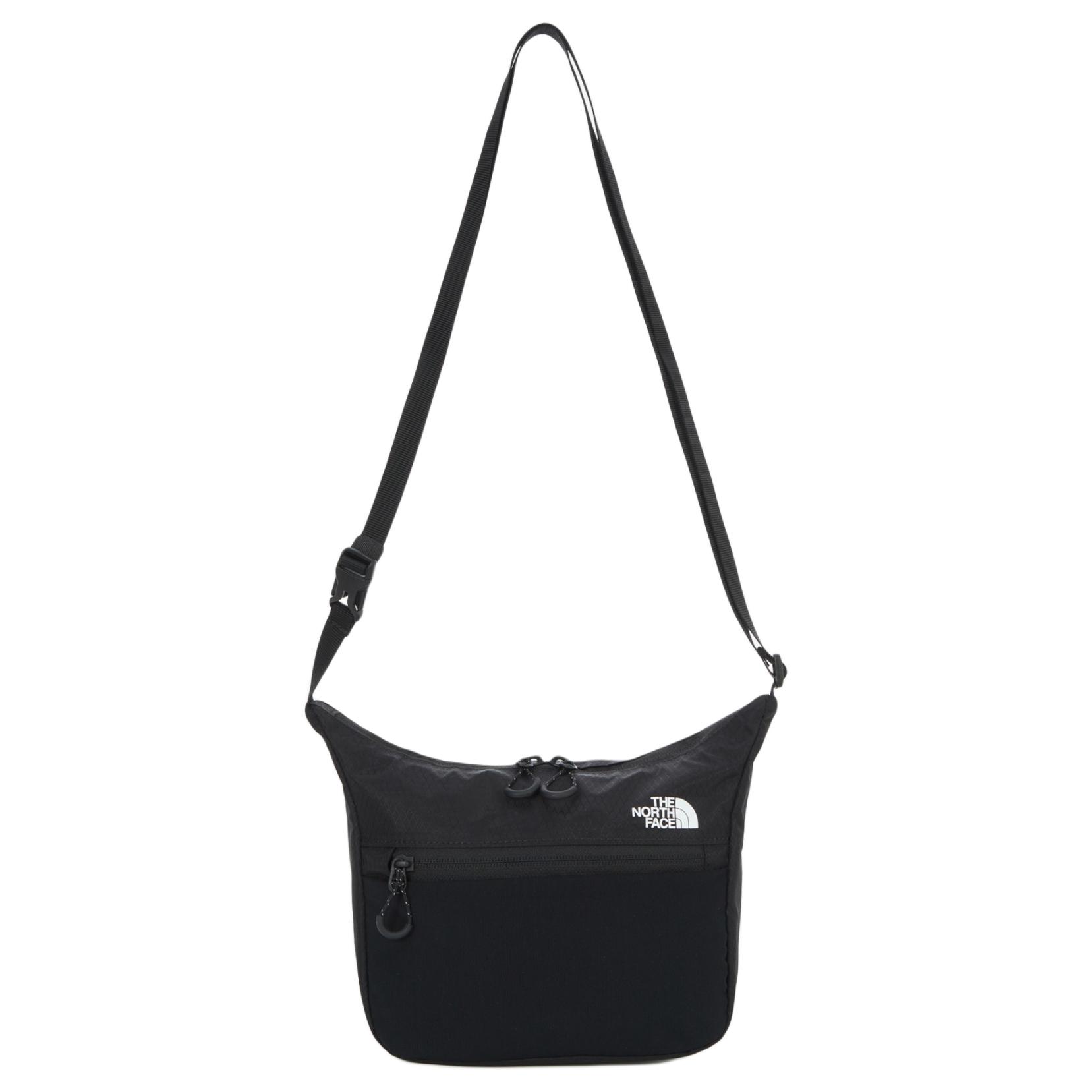 

The North Face 4.1L Fashion Minimalist Top-Handle Double-Zipper Shoulder Crossbody Bag Outdoor Unisex bags Black NN2PR14A Black