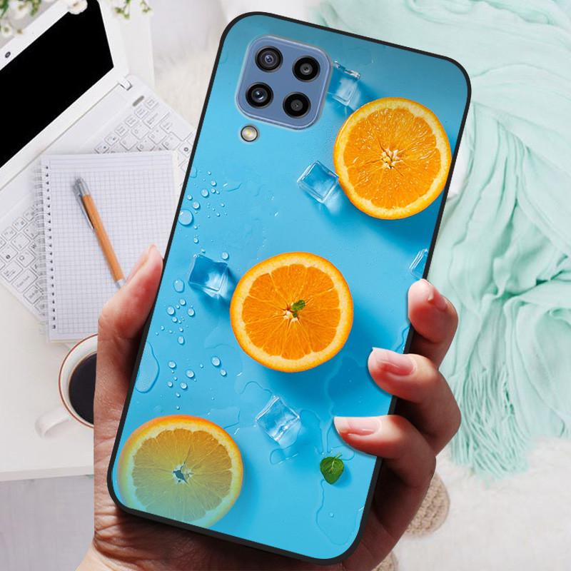 For Samsung M32 Case SM-M325F TPU Luxury Soft Fashion Silicone Phone Case For Samsung Galaxy M32 Coque Back Cover Fundas Shell