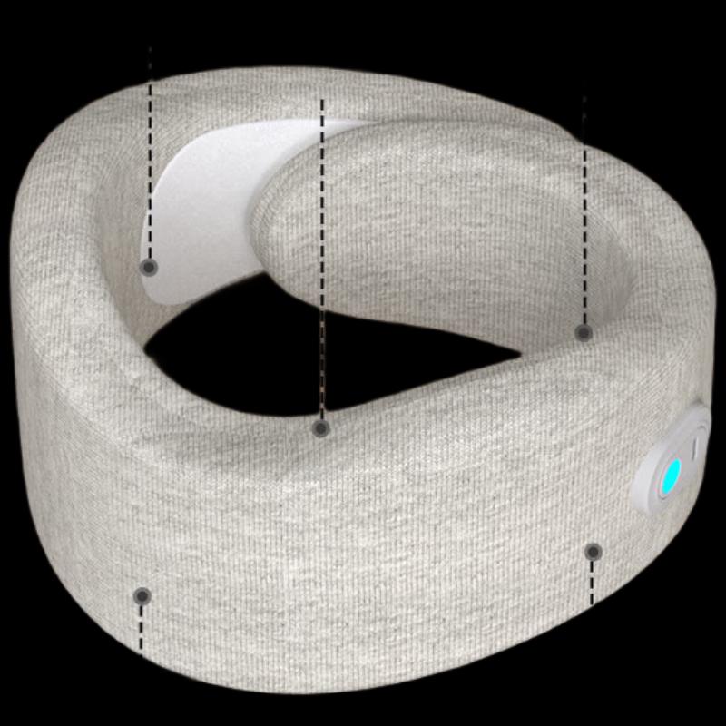 HZ-U5 Vibration Heated Neck Massager & Support