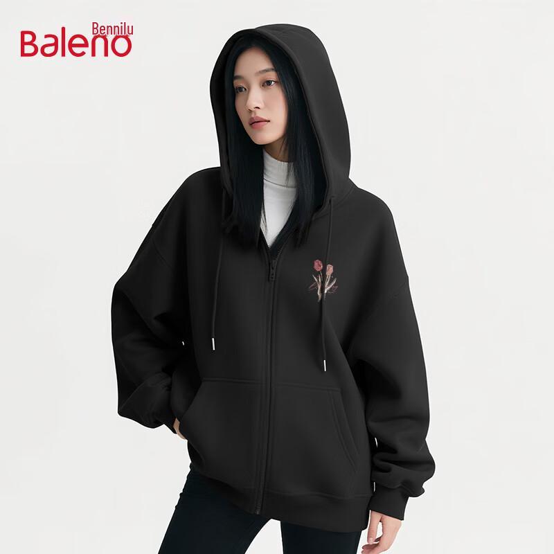 Baleno Women's Relaxed Fit Hooded Sweatshirt