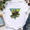Nyári Backstreet Boys pólók Rock Band Rövid ujjú Rock Női Utcai Trend Pop Alkalmi Harajuku Grafikus Női Pólók