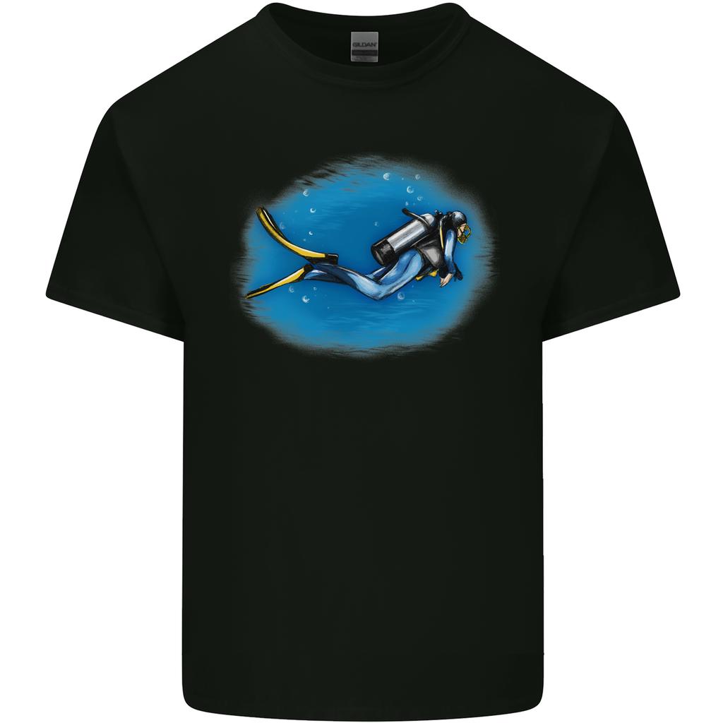 Ocean Scuba Diver Scuba Diving Unisexs Light Cotton TShirt