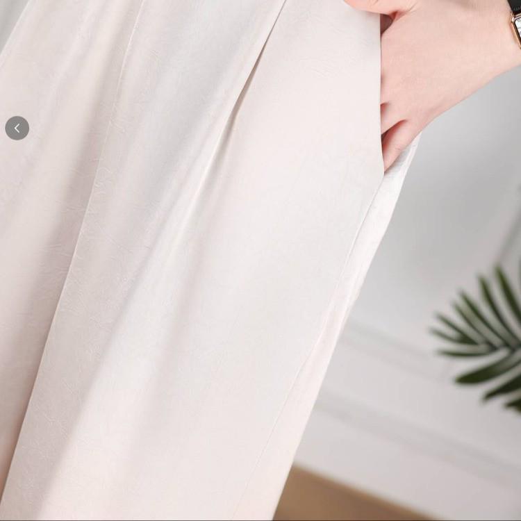 2026 Spring/Summer Women s Plus Size Cracked Texture Tapered Casual Pants 2XL