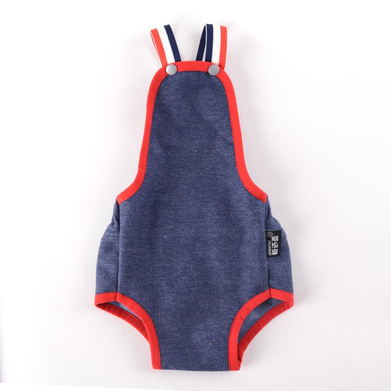 Dot Denim Dog Female Shorts Pants for Small Medium Dogs Chihuahua Pinscher Physiological Panties mascotas Underwear Accessories